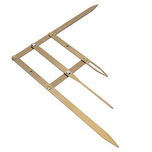Microblading Eyebrow Ruler, Point Positioning Ruler Mini Caliper, Microblading DIY Ruler Calipers, Eyebrow Golden Ratio Caliper, Shaper Ruler Symmetrical Tool