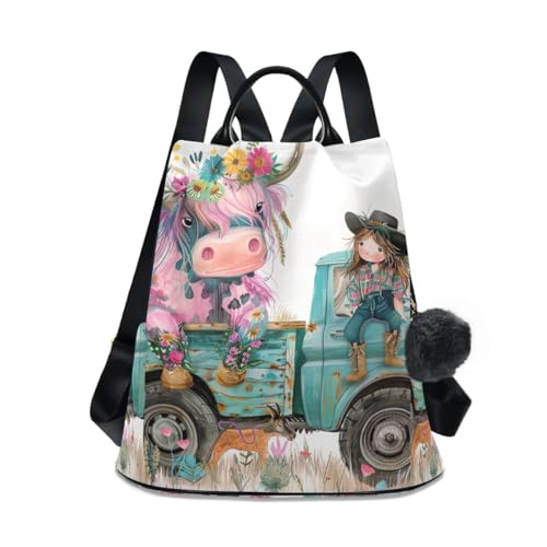 Sac à dos antivol femme avec fermeture éclair dans le dos