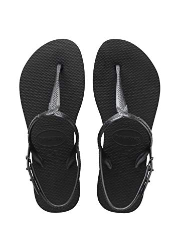 Rasteira Twist, Havaianas, Feminino, Preto, 33/34