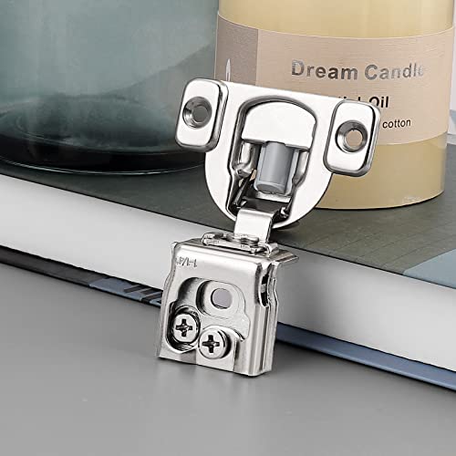 Probrico Soft Close Cabinet Hinges For Kitchen Cabinet 1-1/4" Inch Overlay 2 Pair(=4 Pieces), Concealed Cupboard Door Hignes, 105 Degree Opening Angel #TOP3
