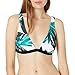 Produktbild Kenneth Cole New York Damen Wide Band Triange Bra Swimsuit Top Bikini, Wald/Tropic Wie Seine Hot, XS