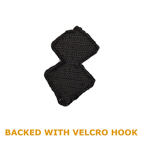 Red Berserk Brand of Sacrifice Anime Manga PVC Patch (Red and Black)