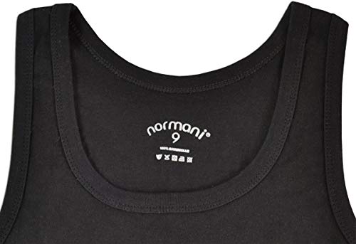normani 4 x Classics heren tanktop slimfit ronde hals 100% gekamd katoen - hoogste standaard - voorbehandeld tegen krimpen - Image 5