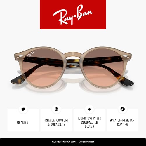 Image of Ray-Ban womens Rb2180 Round Sunglasses