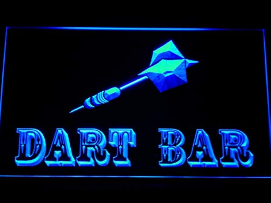DART BAR ダーツ ネオン看板 3D LED DART BAR ダーツ ネオン看板 3D LED Dart Bar Dartboard