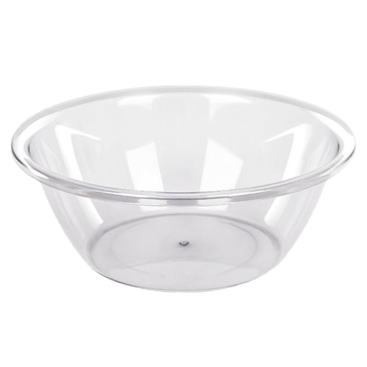 Lavabo visage transparent moyen en plastique épais pour soin quotidien