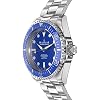 OceanevaTM Men's Deep Marine Explorer II 1250M Pro Diver Watch Blue - Swiss Made Sellita SW200-1 Automatic Movement Stainless Steel Bracelet