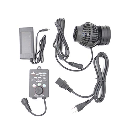 Jebao SOW Wave Maker Flow Pump with Controller for Marine Reef Aquarium (SOW-15)