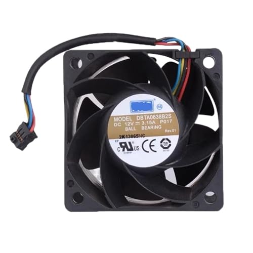 Ventilateur 6cm DBTA0638B2S à haute pression statique 12V 3.15A 4 fils