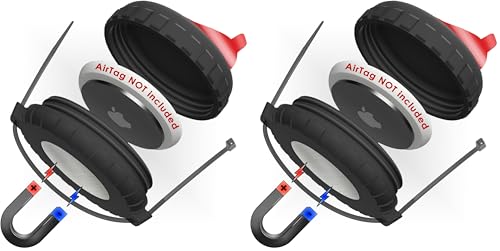 Étui aimanté AirTag SUPRÊME étanche et antichoc pour une protection maximale - Lot de 2