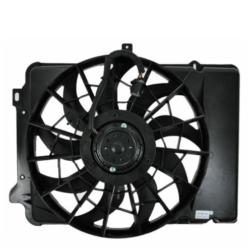 Karoldeare 1pc Engine Radiator Cooling Fan Assembly Set for Ford for Taurus 3.8L 1990-1995,for Lincoln for Continental 3.8L 1990-1994 1ARFA00004 HVA02008