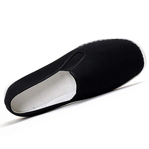 Lazutom Unisex Old Beijing Martial Art Kung Fu Tai Chi Cotton Sole Canvas Shoes2