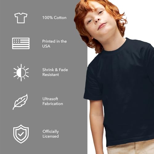 Popfunk Rocky Poster Logo Kids T Shirt for Youth Boys and Girls, Charcoal, X-Small4