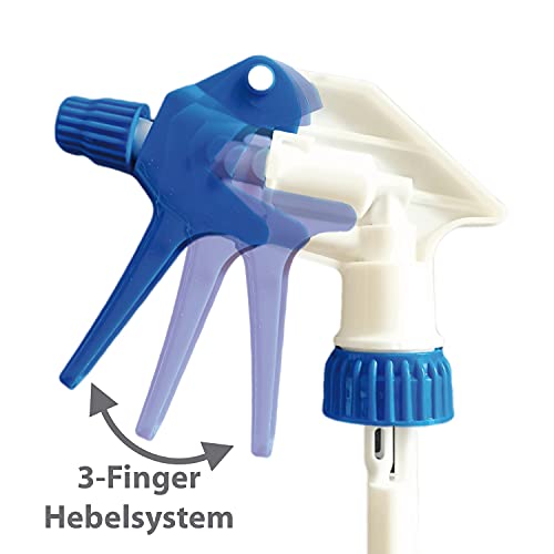 SHIBOX Koch Chemie Sprühkopf I Sprühaufsatz für Flaschen I problemloses Überkopf Sprühen (passend für 1L und 500ml) (3)