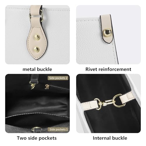 Bolso de hombro para mujer con cierre personalizado miniatura 5