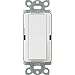 Lutron CA-1PSNL-WH Diva 15-Amp Single Pole Switch with Locator Light, White
