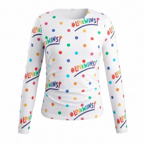Image of MOUSYA Sheer Tops for Women Mesh Long Sleeve Top See Through Sexy Going Out Tee Summer Crewneck Party Undershirt