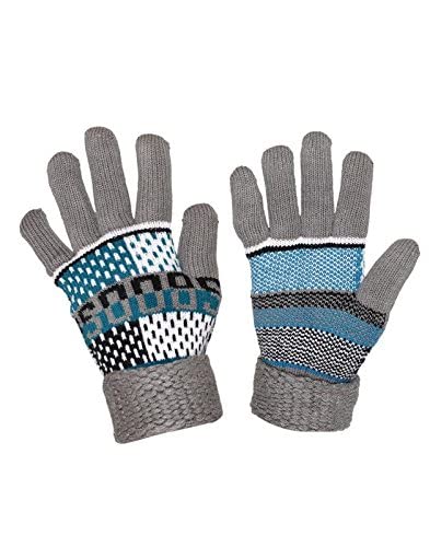 Warm Winter Woollen Hand Gloves For Women & Girls (Grey)-image-20