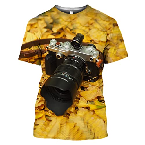 T-shirt film d'appareil photo punk idée cadeau originale et décalée