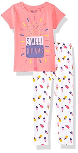 Image of Girl's Cotton Pajama Set
