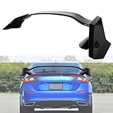 ZXMOTO Compatible with Honda Civic 11th Hatchback LX/Sport/EX-L 2022 2023 2024 2025 Type R Style Rear Trunk Spoiler Gloss Black