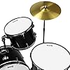 Rockjam Full Sized Drum Kit With Five Drums, Two Cymbals, Drum Throne And Drumsticks - Black, RJFSDK01-BK #5