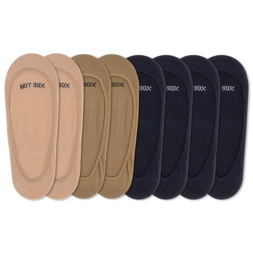 HotSox Womens Solid Sock Asst 4-10 8-Pack