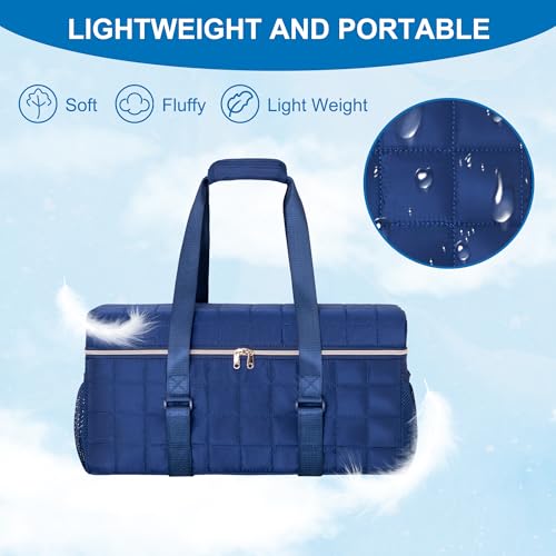 Set 3 Bolsas Vacías American Mahjong Azul miniatura 4