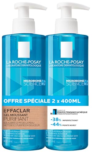 La Roche Posay Effaclar Purifying Foaming Gel Set - 2 X 400 Ml
