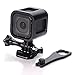Nechkitter Aluminum Frame Mount for GoPro Hero 5 Session 4 Session Hero Session, CNC Aluminum Alloy Solid Protective Case with Wrench -Black
