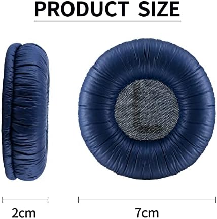 XBERSTAR Replacement Ear Pads Cushions Compatible with Sony WH-CH510 Wireless Headphones Earmuffs (Blue)
