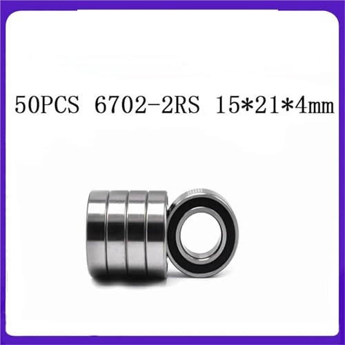 Roulement à billes miniature 6702-2RS 15x21x4mm étanche pour drone et imprimante 3D - 2