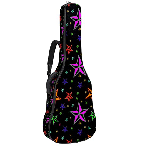 Housse Pour Guitare Acoustique Couleur De L’étoile Sac Pour Guitare Électrique 10Mm Rembourré Housse Pour Guitare… - Les Beatles, Paul McCartney, John Lennon, RIngo Starr, George Harrison Housse Pour Guitare Acoustique Couleur De L'étoile Sac Pour Guitare Électrique 10Mm Rembourré Housse Pour Guitare…