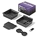 TSLDRV Center Console Organizer Tray for Tesla Model Y Juniper Accessories 2025 2026/For Tesla Model 3 Highland Accessories 2024 2025 2026 [Slide Smoothly/US Patent] Cup Holder Matte Black