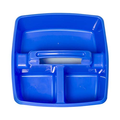 Storex Classroom Caddy, 9.25 X 9.25 X 5.25 Inches, Assorted Colors, Color Assortment Will Vary, Case Of 6 (00940U06C), Small Caddy #TOP4