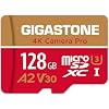 【Recuperación de datos de 5 años】 Tarjeta Micro SD de 128 GB, grabación de video 4K para GoPro, cámara de acción, DJI, Drone, Nintendo Switch, R/W hasta 100/50 MB/s Tarjeta de memoria MicroSDXC UHS-I U3 A2 V30