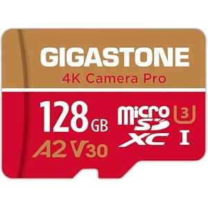 【Recuperación de datos de 5 años】 Tarjeta Micro SD de 128 GB, grabación de video 4K para GoPro, cámara de acción, DJI, Drone, Nintendo Switch, R/W hasta 100/50 MB/s Tarjeta de memoria MicroSDXC UHS-I U3 A2 V30