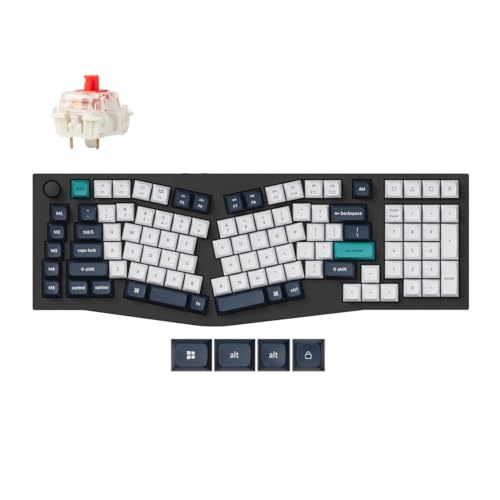 Keychron Q13 Max Alice Layout QMK Wireless Custom Ergonomic Mecha...