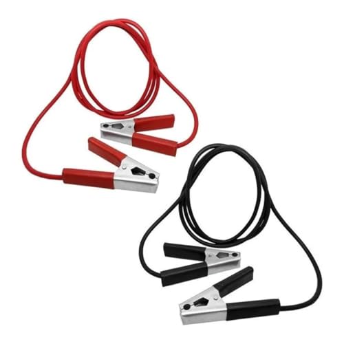 Cabo Para Recarregar Bateria Chupeta Carro 2,5 Metros 200A (Preto e Vermelho, 2,5 Metros- 200 AP)