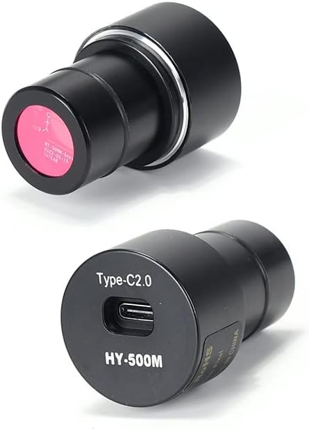 Miniatura 5 de Kit de accesorios para microscopio 5MP USB2.0 Microscopio Adaptador ocular ocular digital electrónico para microscopio estéreo diapositivas de