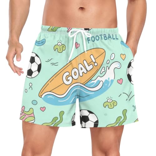 Bañador de fútbol Copa del Mundo 2026 cómodo para la playa y piscina