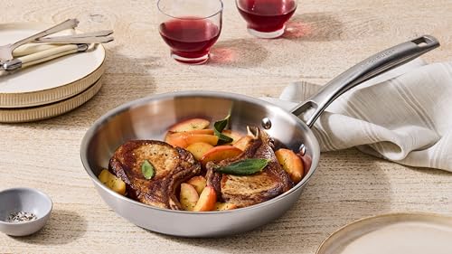 Image of Le Creuset Stainless Steel Essential Fry Pan, 9.5 inch