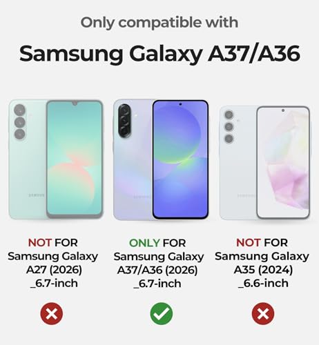 Coque Samsung Galaxy A37 de protection robuste antichoc avec vitrage intégré - 2