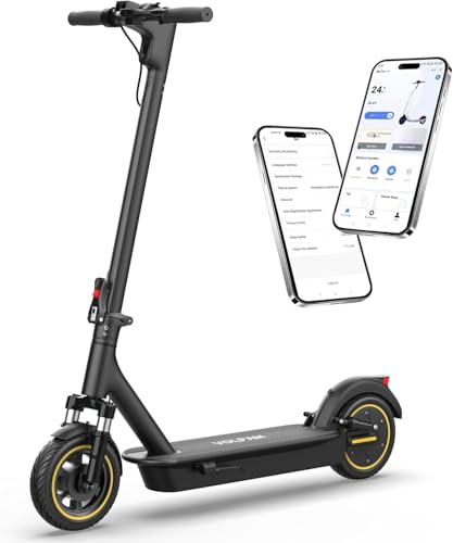 Image of VOLPAM Electric Scooter, 350W /500W /800W /1000W /250W Powerful Motor & 19 /22 / 9 MPH Top Speed, 16-28-10 Miles Long Range, Folding E Scooter Choice