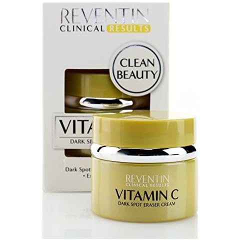 Reventin Vitamin C Face Cream Firming Moisturizer Skin Care Facial Lotion, Potent Vitamin C Gel Cream For Face Targets Dry Skin, Age Spots, Wrinkles, Hyperpigmentation, & Sun Damaged Skin, 1.5 Fl Oz Cover