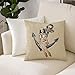 Fodera per Cuscino, Fodere per Cuscino Decorate in Poliestere Morbido,Anchor, Pinup Girl with Sailor Outfit Shark ,Decorativi Fodere Quadrate per Cuscino per Divano Camera da Letto Auto Casa(50x50cm)