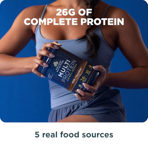 Ancient Nutrition Grass Fed Multi Protein, Bone Broth, Whey, Milk Chocolate - image 6