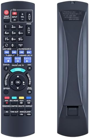 ALLIMITY N2QAYB000780 sostituzione telecomando per Panasonic HDD Recorder IR6 DMR-PWT500EC DMR-PWT530EB DMR-HWT230EB DMR-HWT130EB DMR-HW120EB DMR-HWT130 DMR-HW120EBK DMR-HWT230