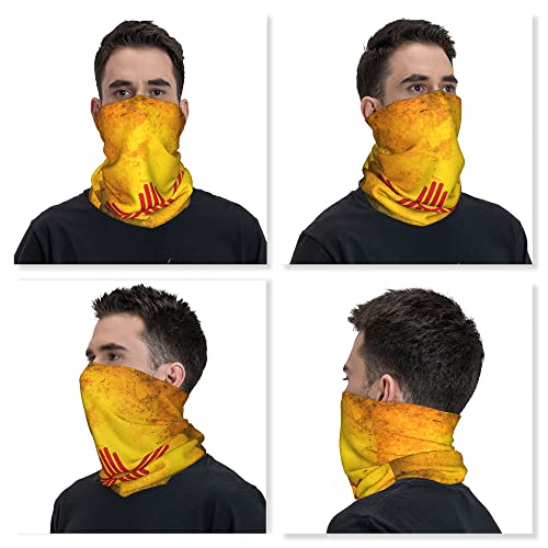 Image of 4Pcs Magic Headwear Neck Gaiter Tube Scarf Headbands Bandana Balaclava for Outdoor Running Cycling Skating Work Out