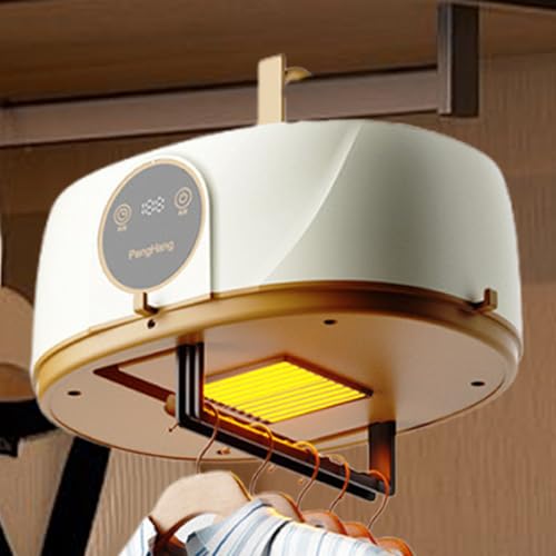 Séchoir électrique compact avec télécommande pour appartement et chambre